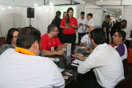 Empresários participam de rodada de negócio durante o Empreenda Caraguatatuba 2018