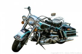 A Harley-Davidson FLH Electra rodou apenas 203 quilômetros; os documentos da moto ainda estão no nome do rei do rock