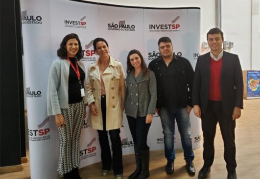 Representantes da cidade de Tietê participaram de uma reunião com o analista de investimentos da Investe São Paulo, na Capital