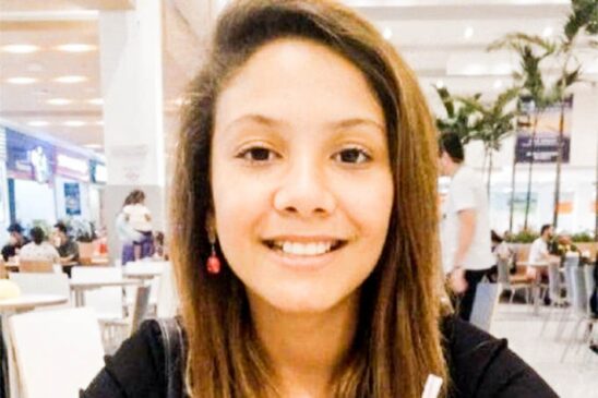 Vitória Gabrielly Guimarães Vaz, de 12 anos, desapareceu após sair de casa para andar de patins