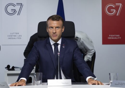 "Eu queria ser pacífico. Queria ser correto, construtivo com o cara e respeitar a sua soberania. Mas eu não poderia aceitar isso", diz Macron