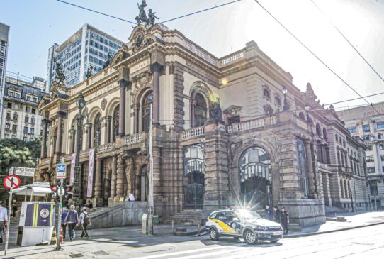 Theatro Municipal, no centro de São Paulo