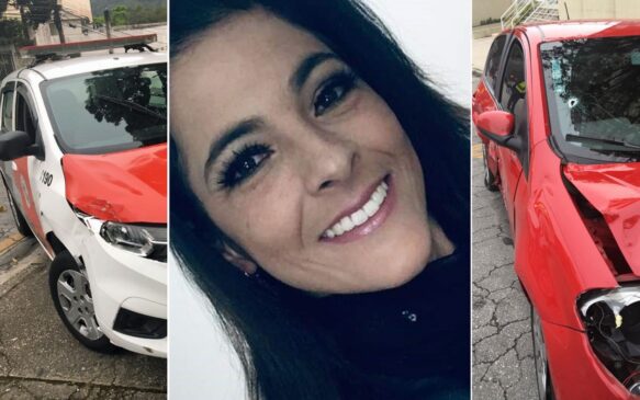 Segundo a polícia, dois suspeitos roubaram um carro e, ao perceberem que seriam abordados, atropelaram a policial