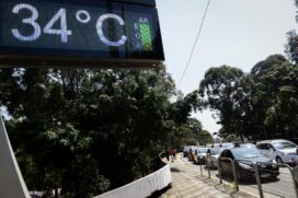 Temperatura alta em SP