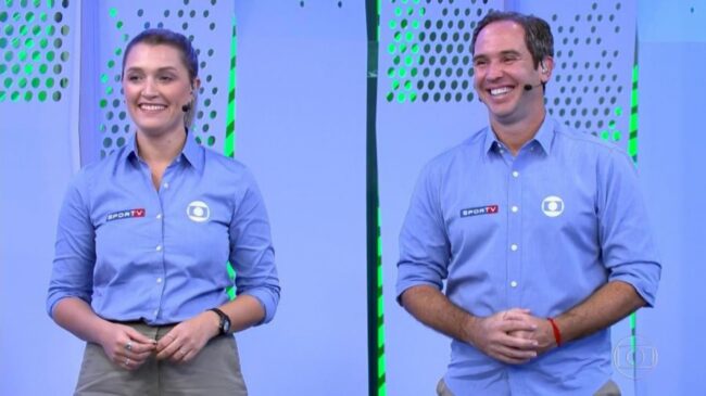 Ana Thaís Matos e Caio Ribeiro