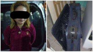 Policias encontraram na última semana a criança morta dentro de uma mala de viagem na sala
