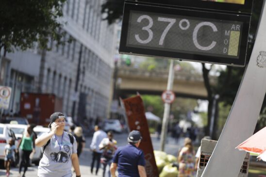 As temperaturas superaram em 0,13ºC os recordes anteriores para esse período, registrados em 2016 e 2019