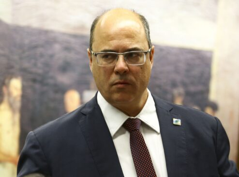 O governador do Rio de Janeiro, Wilson Witzel