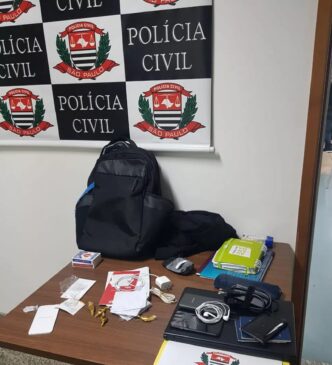 GRANDE SP_Polícia prende peruanos suspeitos de cometer furtos no Aeroporto de Cumbica, em Guarulhos_Divulgação Polícia Civil