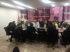 Encontro com autoridades do partido aconteceu na manhã de ontem