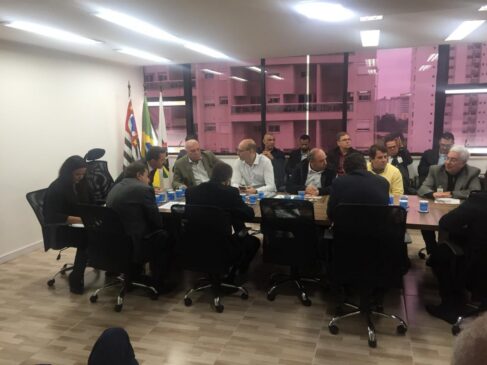 Encontro com autoridades do partido aconteceu na manhã de ontem