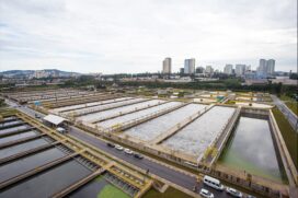 A expectativa da empresa é que até 2022, 81% do esgoto de Taboão da Serra seja tratado na ETE de Barueri, na Grande SP