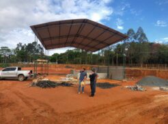 Terreno para o descarte de Resíduo de Construção Civil (RCC), fica no bairro Chapadão; atendimento deve começar nos próximos 15 dias