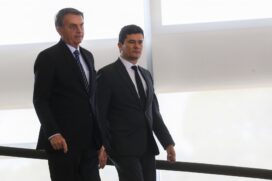 Moro foi ministro da Justi&ccedil;a no governo Bolsonaro