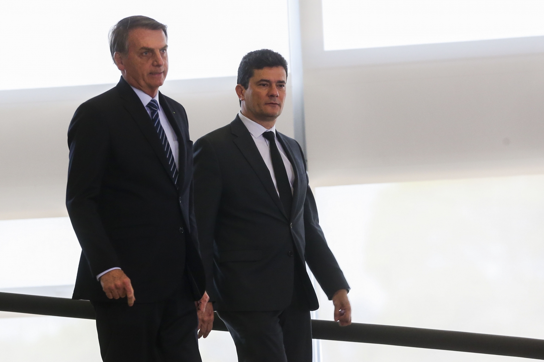 Moro foi ministro da Justi&ccedil;a no governo Bolsonaro