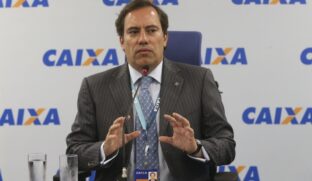 O presidente da Caixa, Pedro Guimarães