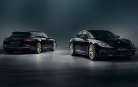 A edição especial do Panamera celebra os dez anos do modelo