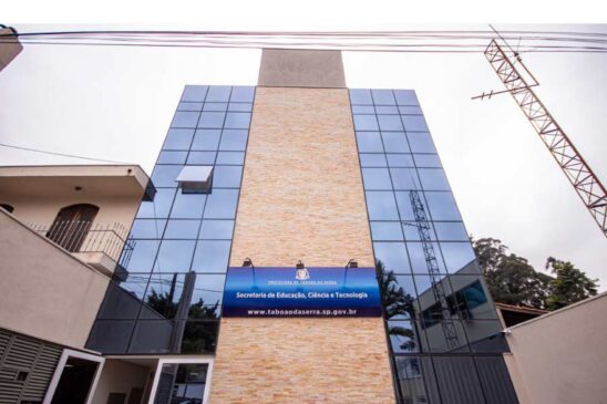 Nova sede da Secretaria de Educação, fica na Rua Nicolino Bentivegna, 87, no Jardim Bontempo