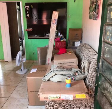 Em uma residência no Parque Cecap, os guardas municipais localizaram as mercadorias roubadas pelos criminosos em Jundiaí