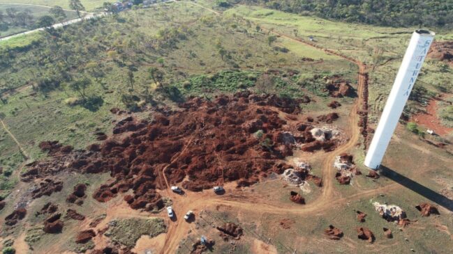 Em julho deste ano, moradores denunciaram a volta do garimpo, na área da Satúrnia em Sorocaba
