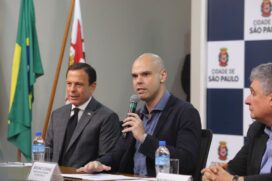 Em coletiva, Bruno Covas diz que pretende trabalhar o máximo possível para 'ocupar a mente'