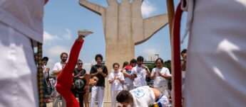 Encontro Nacional de Capoeira no Memorial da América Latina