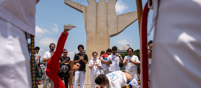 Encontro Nacional de Capoeira no Memorial da América Latina