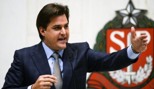 O deputado Frederico d'Avila (PSL)