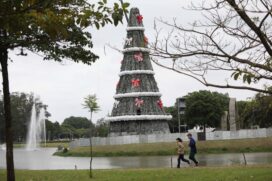 Natal no Parque do Ibirapuera, na cidade de S&atilde;o Paulo (arquivo)