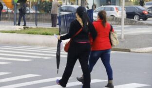 Frente fria no sul e sudeste