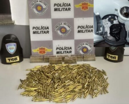 Munições de fuzil foram escondidas em ônibus na última quinta-feira; apreensão aconteceu em Itu