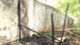 Barraco que pegou fogo ficava às margens da avenida 23 de Maio