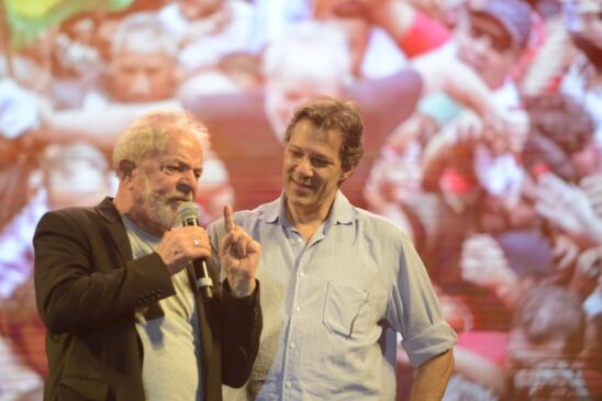 Haddad diz que não quer ser candidato; petistas, no entanto, acreditam no poder de persuasão de Lula