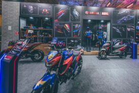 Estande da Yamaha na CCXP