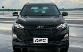 O acabamento do Equinox interno e externo é todo escurecido