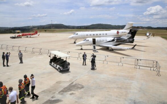 O São Paulo Catarina Aeroporto Executivo foi desenvolvido pela JHSF