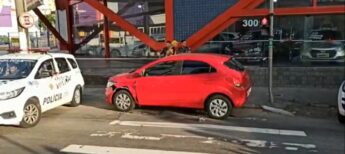 CAPITAL_Perseguição policial na Av Anhaia Mello_REPRODUÇÃO-TV GLOBO