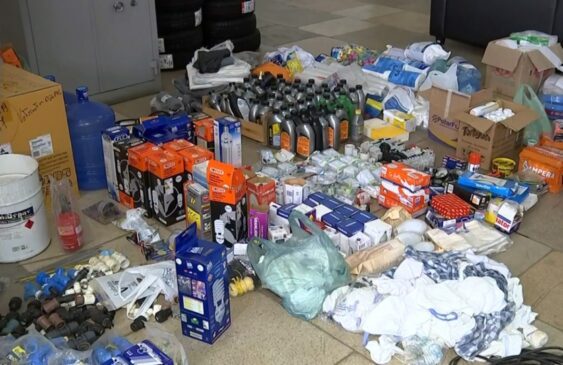 Produtos apreendidos pela Polícia Civil na última semana