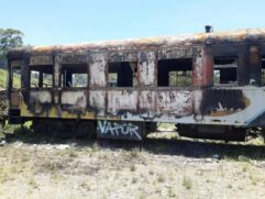 Utilizado no passado pela Estrada de Ferro Sorocabana, o vagão foi destruído por um incêndio no último dia 7