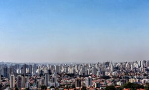 Vista a&eacute;rea da cidade de S&atilde;o Paulo
