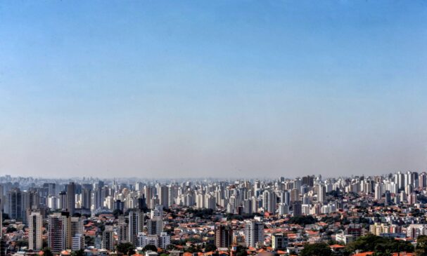 Vista a&eacute;rea da cidade de S&atilde;o Paulo
