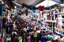 Com&eacute;rcio popular na regi&atilde;o do Br&aacute;s, em S&atilde;o Paulo