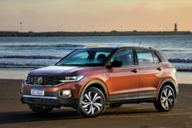 O Volkswagen T-Cross é o utilitário esportivo da marca alemã
