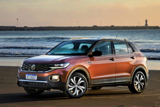 O Volkswagen T-Cross é o utilitário esportivo da marca alemã