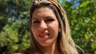 Milena foi agredida pelo goleiro durante uma viagem em Orlando, nos EUA