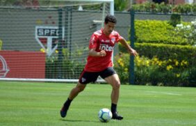 Após a partida contra o Fluminense no Morumbi, Hernanes só atuou por mais cinco minutos em 2019