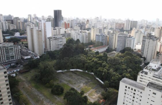 Espa&ccedil;o do futuro Parque Augusta, em foto de arquivo