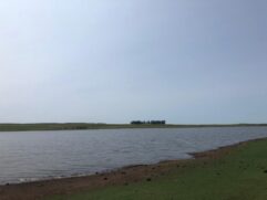Por causa da altitude da fumaça sobre o Rio Grande do Sul, não há riscos ambientais e para a saúde