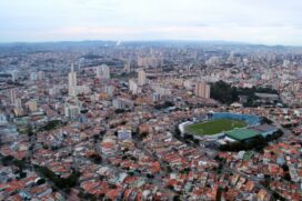 Vista a&eacute;rea S&atilde;o Caetano do Sul