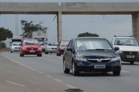 Movimento de ve&iacute;culos em S&atilde;o Paulo